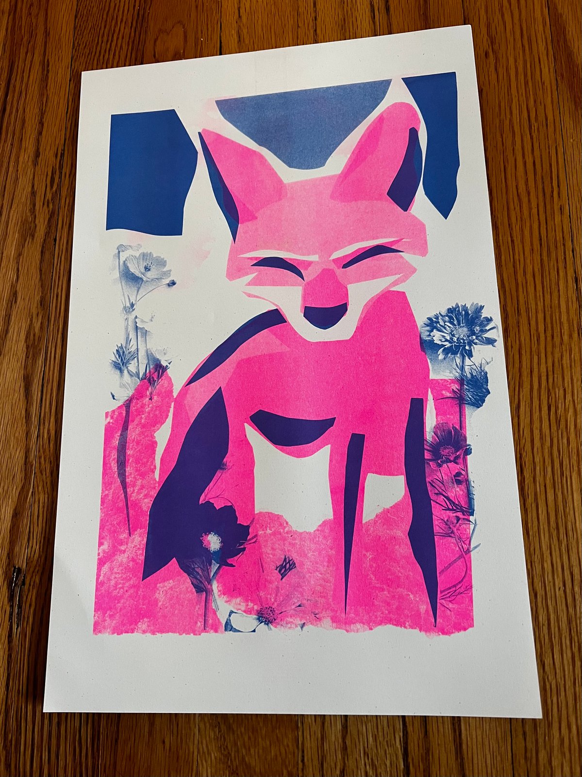 Good Fox A3 Riso Print