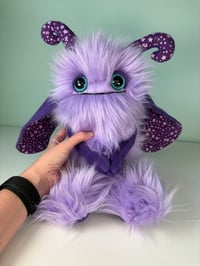 Image 4 of Happy Horned Monster - Lavender