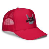 Image 2 of Hella Houston Rock It Foam trucker hat