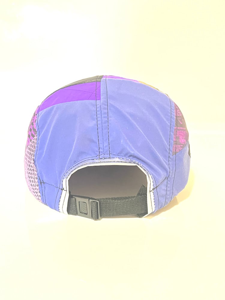 Purple Tape Reflect Camo TNF Upcycled Goretex Hat