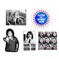 Bob Weir 3" Sticker Pack