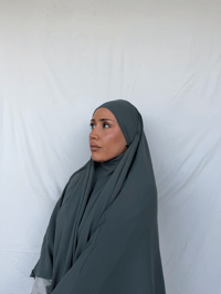 Image 2 of Hawa crepe khimar 