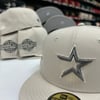 New Era 59Fifty Stone Metallic Pewter 