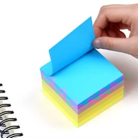 Image 5 of Sticky Note Sheets - 1000 Pieces - Assorted Colors