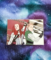 Image 2 of Natasha and Yelena Pin