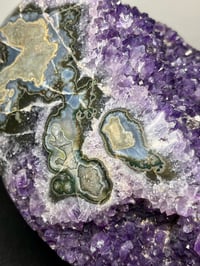 Image 13 of Large Amethyst & Polished Agate Statement Piece #3008