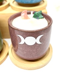 Image 7 of Mother Maiden Crone Round Pottery Candle