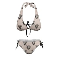 Image 1 of HIGHLAND COUNTRY  HALTER BIKINI SET PRE ORDER