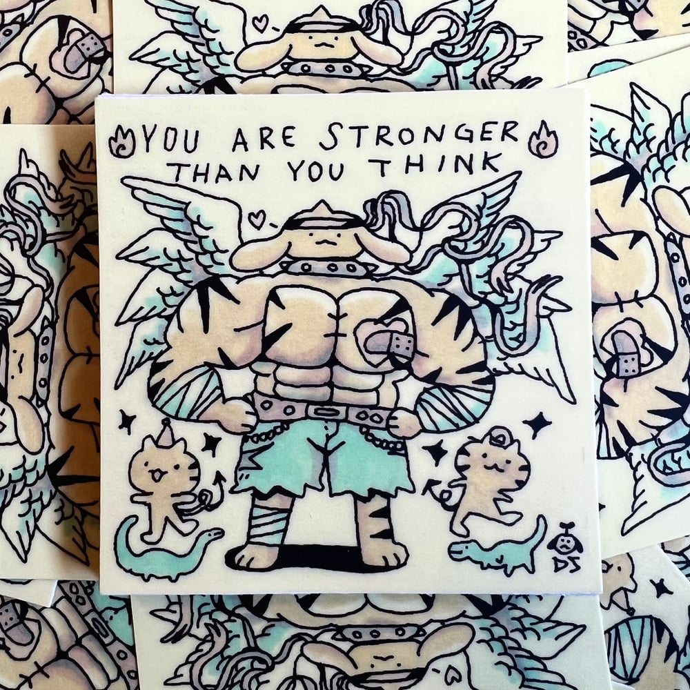 Image of You Are Stronger Sticker