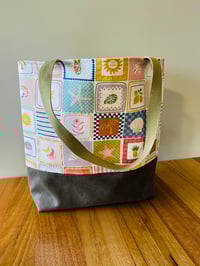 Image 2 of Fabric Tote Bag- Summer Vibes