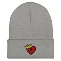 Image 5 of LOVE CONQUERS Cuffed Beanie