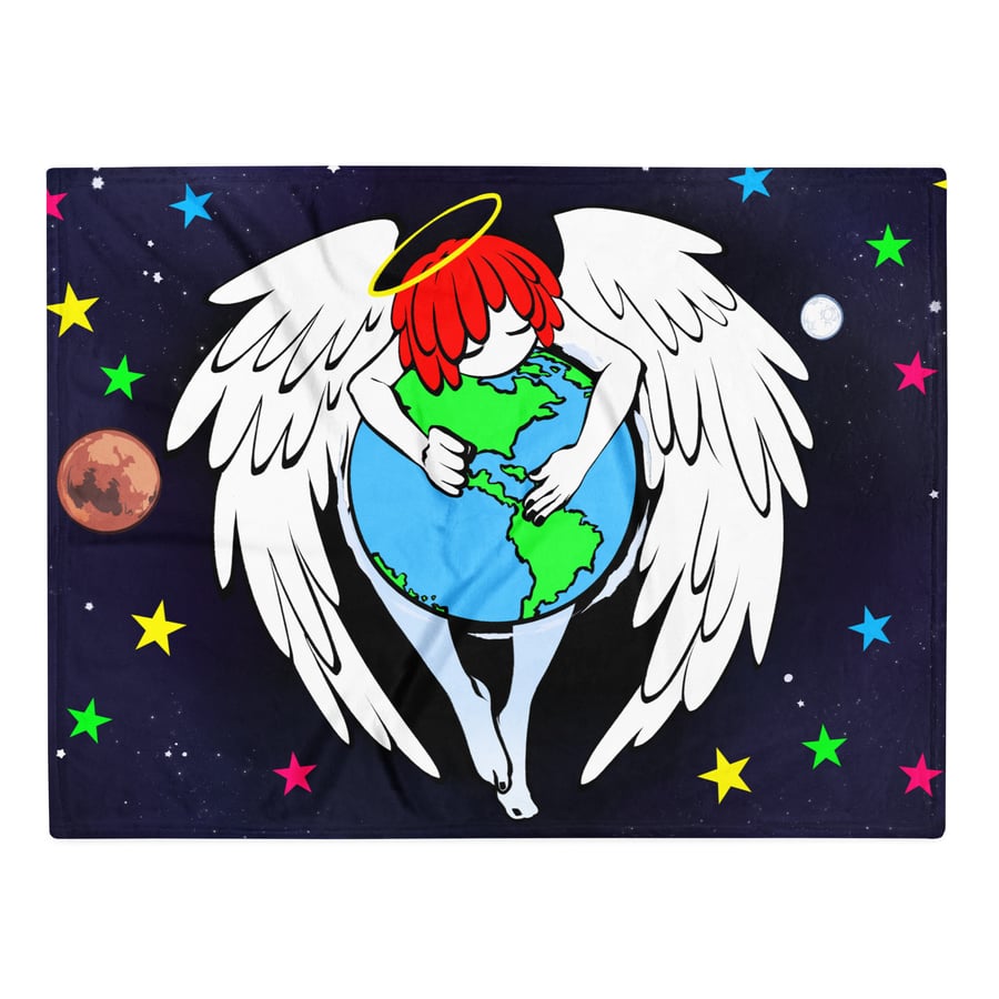 Image of HEAVEN ON EARTH GALAXY BLANKET