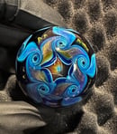 Image 4 of Faceted Opal Basket Crystal Paperweight