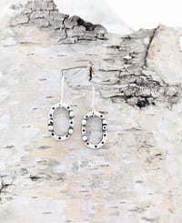 Image 2 of Mini Oval Pebbles Earrings