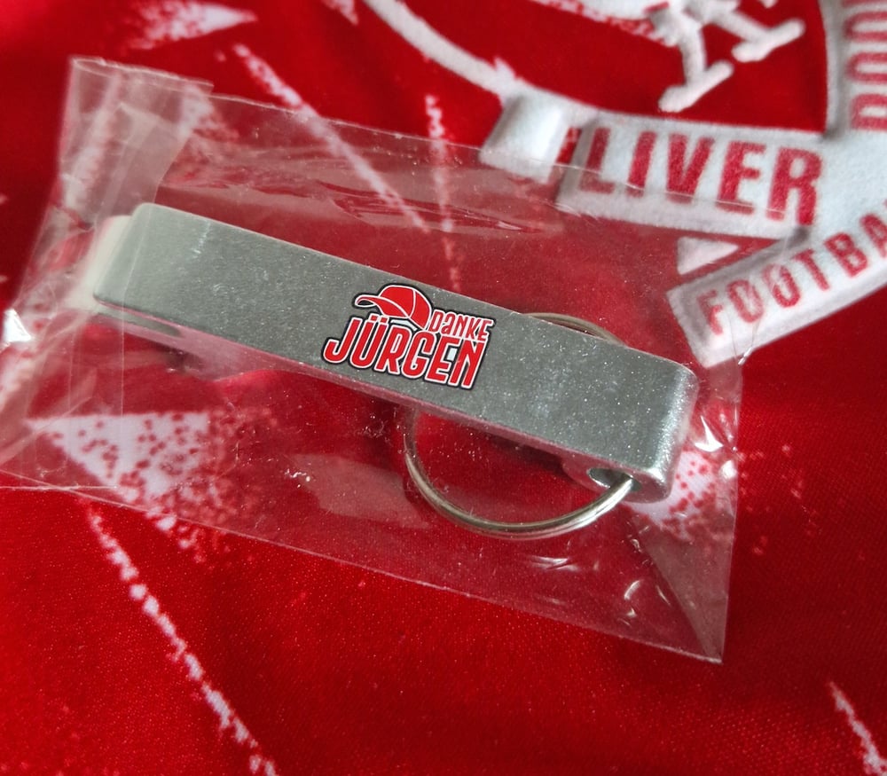 Danke Jurgen Keyring Badge & Bottle Opener Bundle 