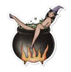 cauldron girl sticker