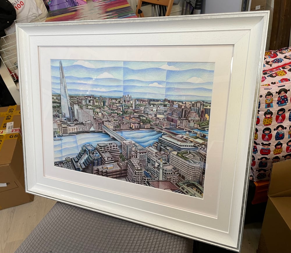 Image of View from the Sky Garden Print