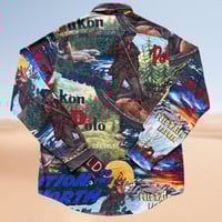 Image 2 of POLO RALPH LAUREN CLASSIC FIT EXPEDITION PRINT WORKSHIRT MENS SIZE MEDIUM FLANNEL AMERICAN WEST NEW