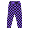 Purple Checker Women's Leggings