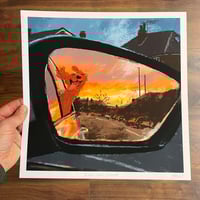 Image 1 of Rear View Sunset - Archive Quality print