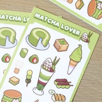 Image 2 of Matcha Lover | Sticker Sheet