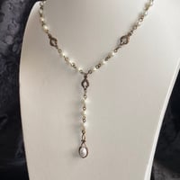 Image 3 of ANASTASIA PEARL DROP NECKLACE 