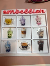 Boba Drink Acrylics 
