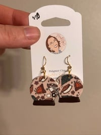 Image 1 of Snow Globe Earrings: S'mores