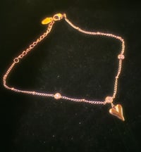 Image 1 of Heart Anklet 