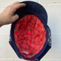 Image 5 of Vintage floral and Denim hat