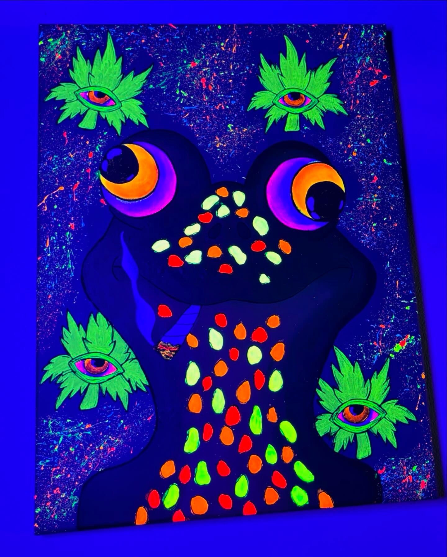 Image of Froggy the stoner 