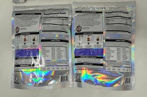 Image of Everyday Dose Bold Medium Roast Mushroom Coffee 7.7oz x 2 Plus 10 Sticks Frother