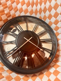 Image 9 of Brown Hide Clock 