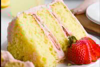 Strawberry Lemonade Cake