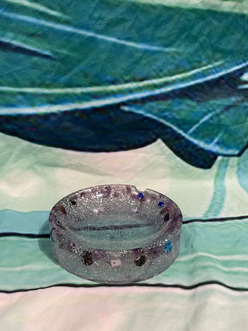 Image of Amethyst And Evil Eye Ashtray