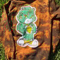 Image 4 of "SASSY BEAR" BLEACH DYE HOODIES