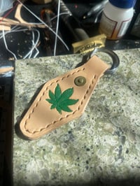 Image 1 of Sweet leaf keychain