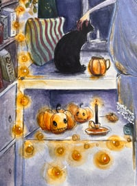 Image 3 of Fómhar-the cosy witch- inktober 29