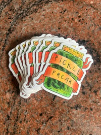 Pickle Freak Sticker