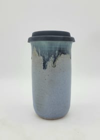 Image 1 of Blue Drip Travel Mug