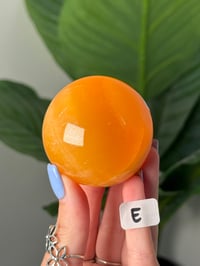 Image 5 of CHOOSE YOUR OWN ORANGE CREAMSICLE CALCITE SPHERES -MEXICO-