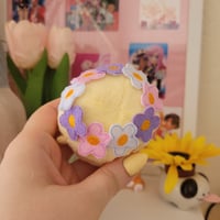 Image 3 of PRE-ORDER: Pastel Flower Crown Mini Korpokkur Plush