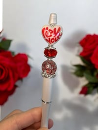I Love You Pen White