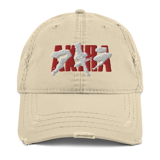 Akira Distressed Dad Hat