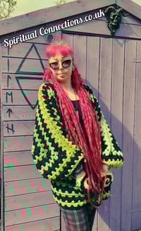 Image 1 of Forest witch hexi cardigan 