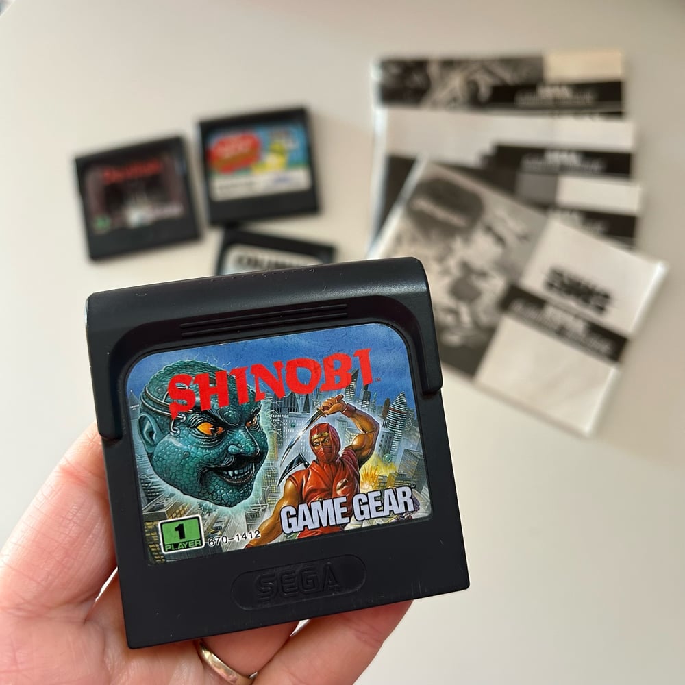 Image of JEUX GAME GEAR AVEC NOTICE (A L'UNITE)