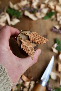 Image 8 of Fern Leaf ~ Earrings 