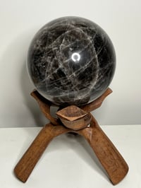 Image 1 of Large Smoky Quartz Sphere Statement Piece #2533
