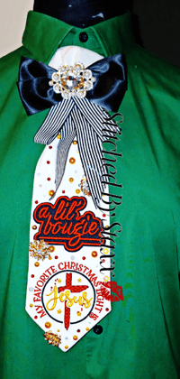 Image 1 of Grace & Glam Holiday Necktie