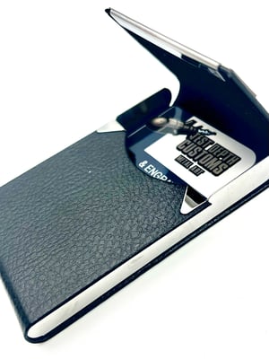 Image of Leather business card holder